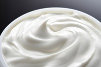 White yoghurt textue dessert cream food. AI generated Image by rawpixel.