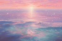 Sea backgrounds outdoors horizon. AI generated Image by rawpixel.