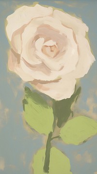 Pink rose painting art abstract. AI generated Image by rawpixel.