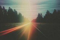 A road landscape sunlight outdoors. AI generated Image by rawpixel.
