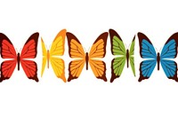 Butterflies butterfly insect invertebrate. AI generated Image by rawpixel.