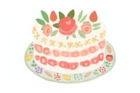 Cake dessert food celebration. AI generated Image by rawpixel.