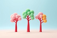 Tree balloon celebration decoration. AI generated Image by rawpixel.