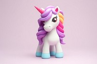 Unicorn figurine toy representation. AI generated Image by rawpixel.