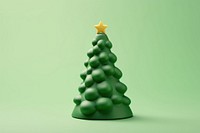 Christmas tree green anticipation celebration. AI generated Image by rawpixel.