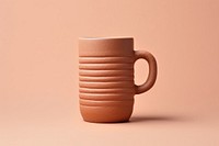 Coffee mug with hand pottery drink clay. AI generated Image by rawpixel.