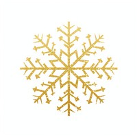 Simple snowflake icon pattern shape white. AI generated Image by rawpixel.