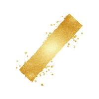 Plus icon gold glitter paper. 