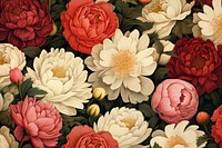 Vintage flower pattern petal plant. AI generated Image by rawpixel.