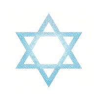Hexagram icon symbol shape white background. AI generated Image by rawpixel.