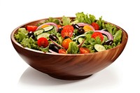 Salad bowl food vegetable freshness. AI generated Image by rawpixel.