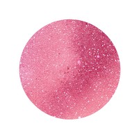 Circle glitter shape pink. AI generated Image by rawpixel.
