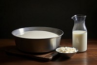 Baking milk bowl dairy. AI generated Image by rawpixel.