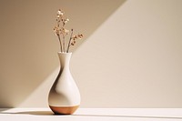 Vase pottery flower plant. AI generated Image by rawpixel.