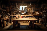 Tools workshop table architecture. AI generated Image by rawpixel.