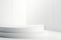 Product podium white bathtub architecture. AI generated Image by rawpixel.