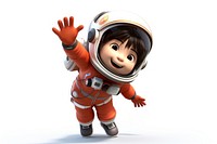 Astronaut cute technology portrait. AI generated Image by rawpixel.