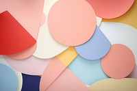 A paper collage of abstract party background backgrounds balloon pattern. AI generated Image by rawpixel.