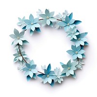 Baby blue flower jewelry white background celebration. AI generated Image by rawpixel.