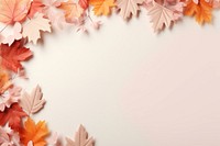 Autumn frame backgrounds leaves maple. AI generated Image by rawpixel.
