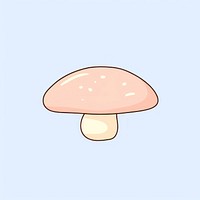 Mushroom cartoon fungus agaric. AI generated Image by rawpixel.