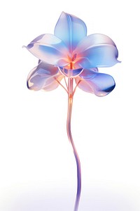 Orchid flower petal plant. AI generated Image by rawpixel.