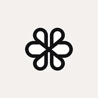 Cross logo symbol white. AI generated Image by rawpixel.