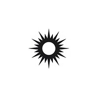Sun logo symbol shape. AI generated Image by rawpixel.