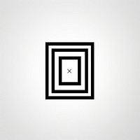 Rectangle shape white black. AI generated Image by rawpixel.