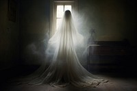 Ghost wedding dress bride. 