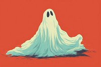 Ghost representation outdoors painting. AI generated Image by rawpixel.