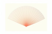 Fan white background invertebrate lampshade. AI generated Image by rawpixel.