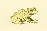 Frog eating insect amphibian wildlife animal. AI generated Image by rawpixel.