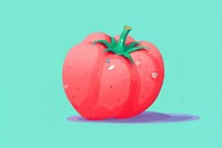 A tomato plant food freshness. AI generated Image by rawpixel.
