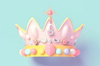 A crown candy representation celebration. AI generated Image by rawpixel.