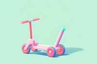 A kid toy vehicle scooter wheel. AI generated Image by rawpixel.