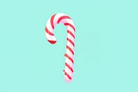 A candy cane confectionery lollipop pattern. AI generated Image by rawpixel.