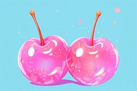A cherry plant food freshness. AI generated Image by rawpixel.