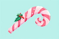 A candy cane food confectionery celebration. AI generated Image by rawpixel.