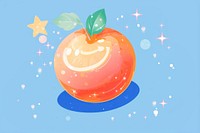 An orange fruit plant food. AI generated Image by rawpixel.