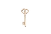 Key white background protection security. AI generated Image by rawpixel.