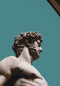 An ancient greek aesthetic sculpture statue art representation. AI generated Image by rawpixel.