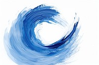 Background of blue abstract arclylic brush stroke texture backgrounds white background creativity. AI generated Image by rawpixel.