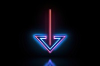 Arrow light neon night. AI generated Image by rawpixel.