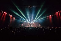 Concert stage audience light. AI generated Image by rawpixel.