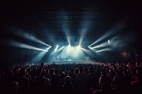 Concert audience light stage. AI generated Image by rawpixel.