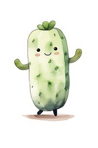 Cactus plant food white background. AI generated Image by rawpixel.