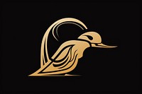 Hieroglyphic bird animal logo art. AI generated Image by rawpixel.