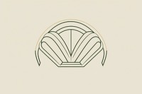 Olive logo symbol line. AI generated Image by rawpixel.