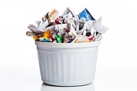 Recycling bin garbage paper trash. AI generated Image by rawpixel.